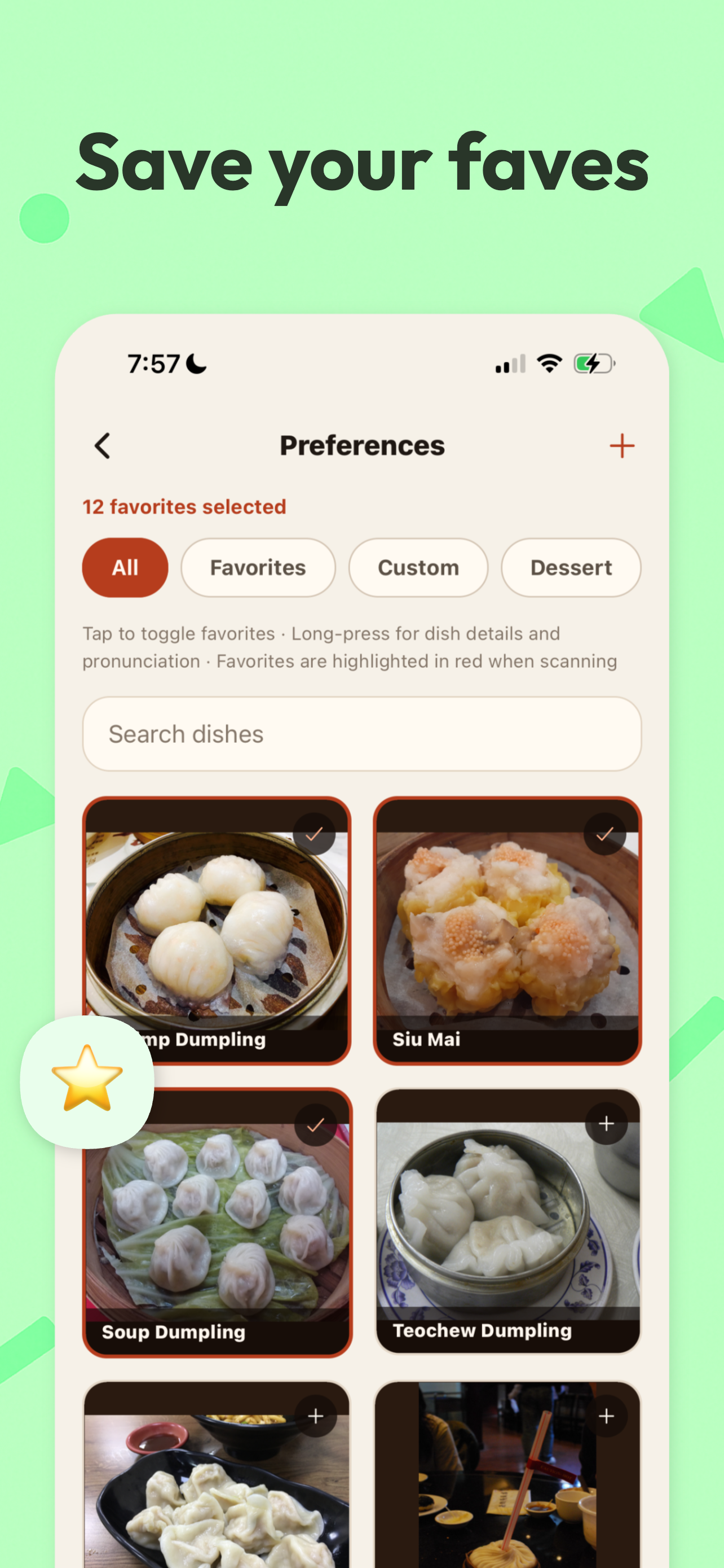 Dim Sum Scanner app screenshot 3
