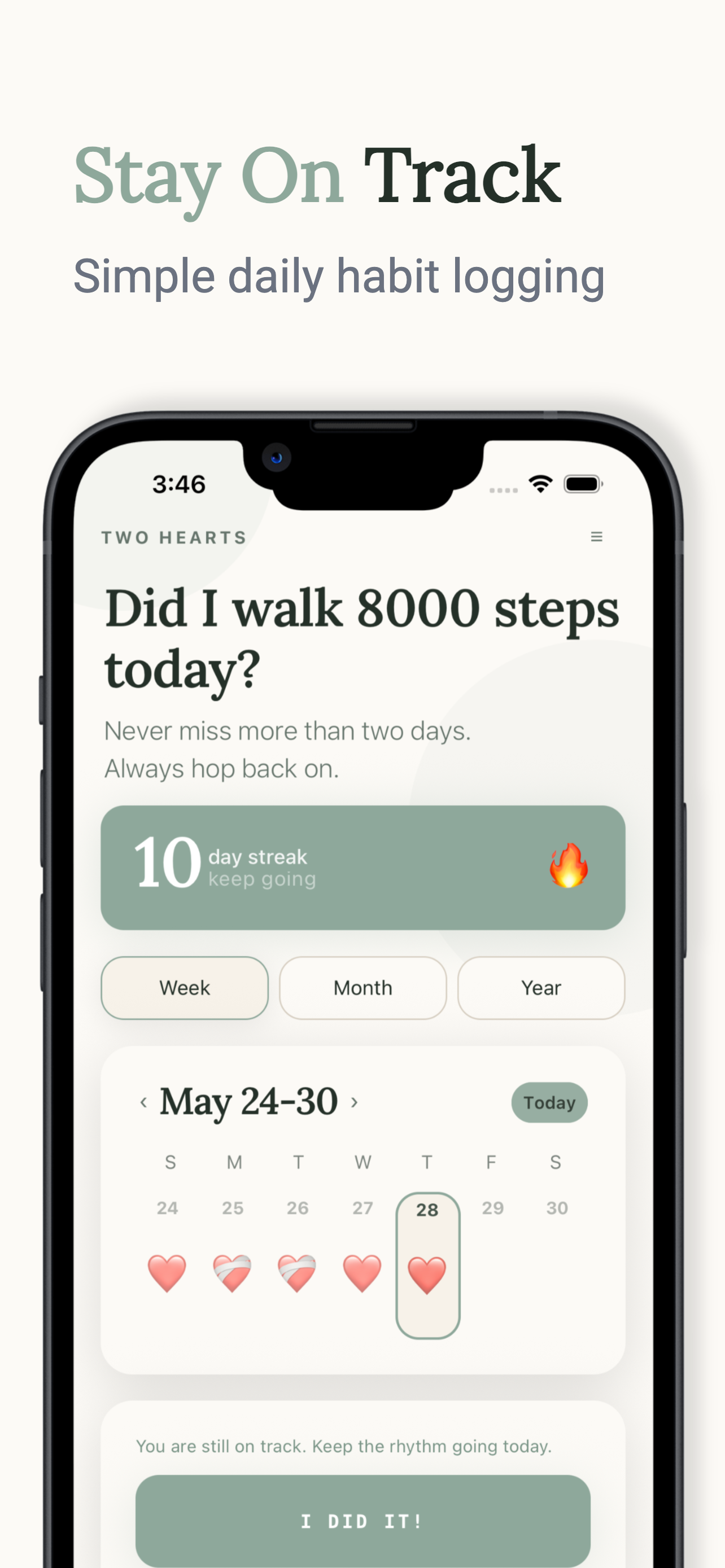 Two Hearts app screenshot 3